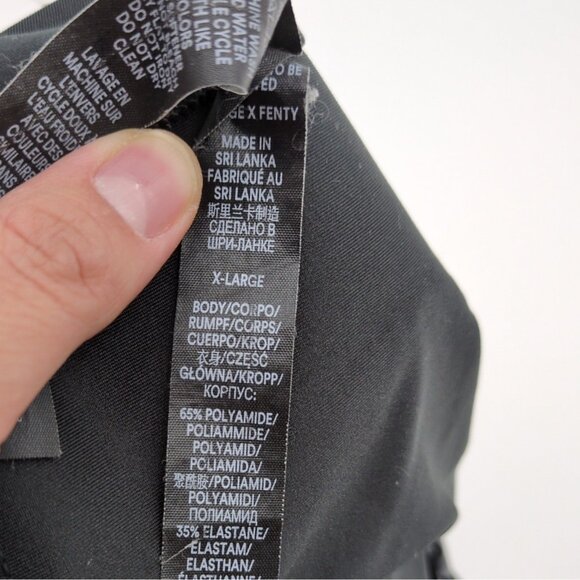 Savage‎ X Fenty Locked & Lifted Half Zip Medium Impact Sports Bra XL Workout - Picture 10 of 13